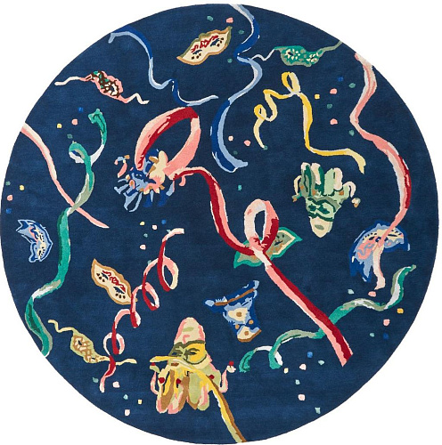 Carnival Round Luxury Designer Rug