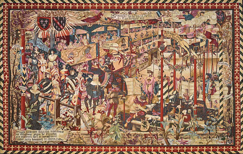 Medieval Tournament Tapestry