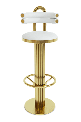 Kyra Crescent Bar Stool