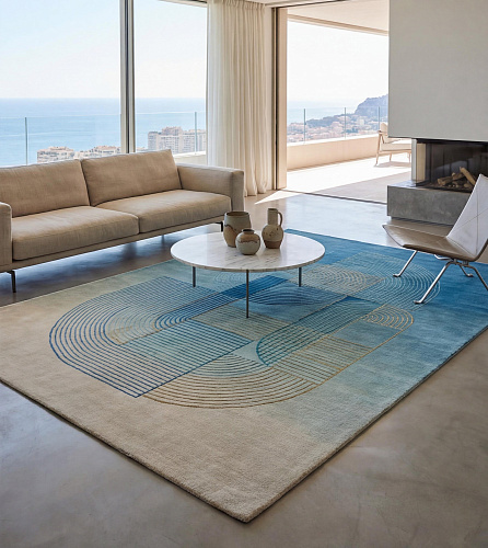 Blue Monolith Rug