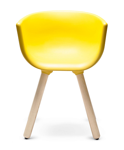 Tulip Yellow Chair