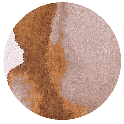 Chestnut 9326 Round Rug