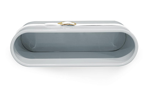 Floating Sky Grey Small Shelf