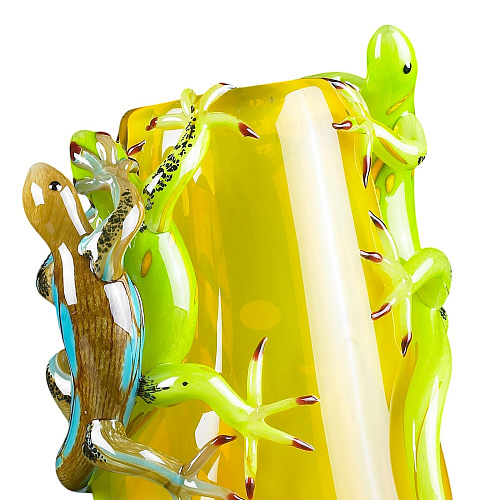 Geckos Sculptural Vase