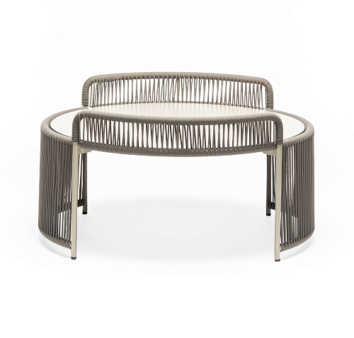 Altana Round Grey Outdoor Coffee Table