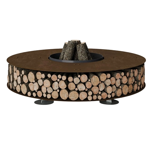 Zero Steel Corten Fire Pit