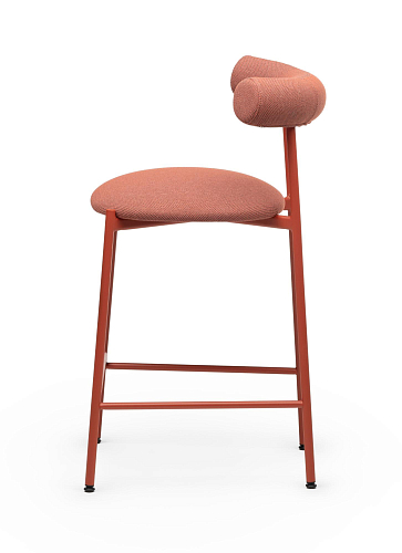 Pampa Red Bar Stool