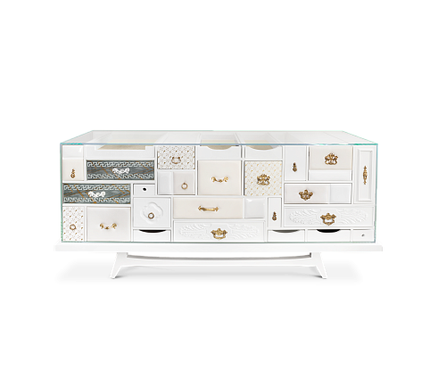Miro White Luxury Sideboard