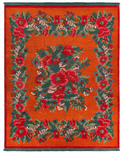 Malenka Orange Rug