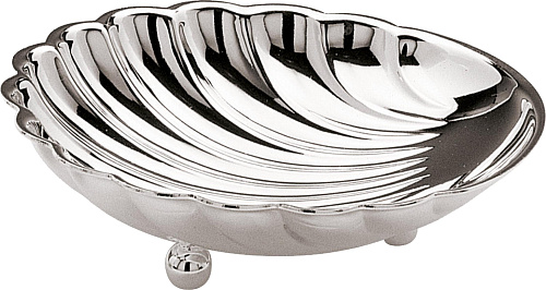 Silver-Plated Shell Bowl