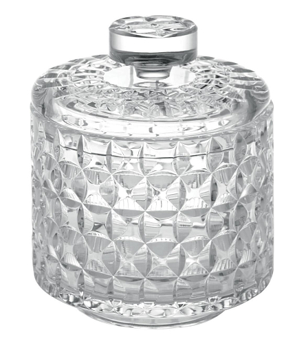 Circle Italian Crystal Jewellery Box