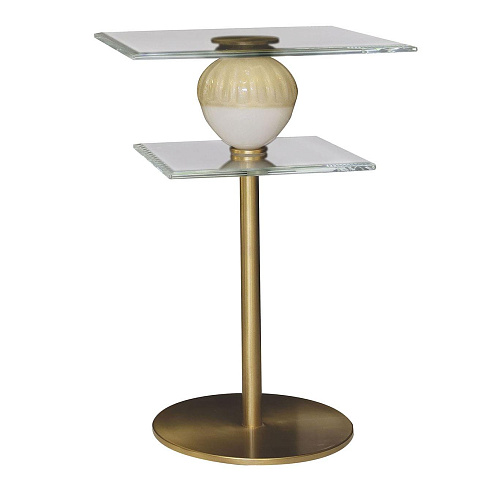 Murano Glass Accent Table