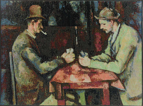 The Card Players, Cezanne Tapestry