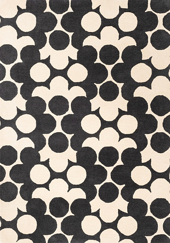 Puzzle Flower Slate 060905 Rug