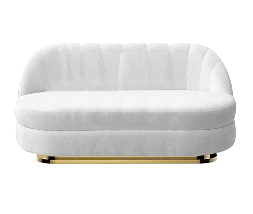 Gavin White Sofa