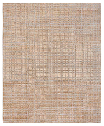 Grid Beige Rug