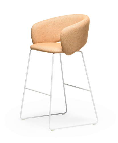 Bel Peach Bar Stool