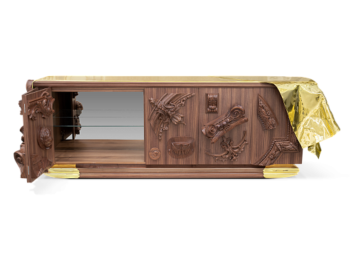Valiant Walnut Wood Sideboard