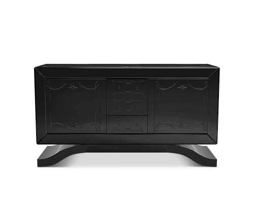 Cosmopolitan Black Statement Sideboard