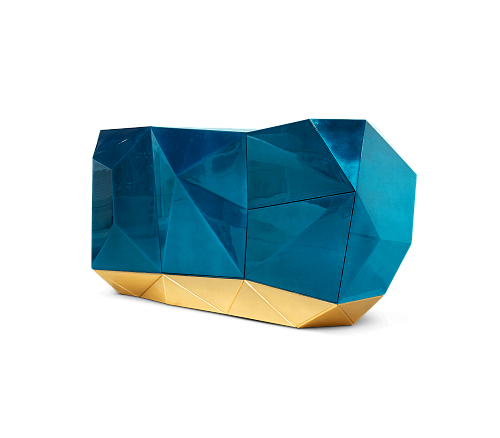 Prism Blue Designer Sideboard