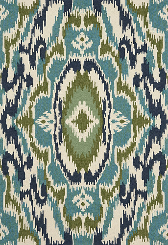 Ixora Emera/Palm/Chartr outdoor 442007 Rug