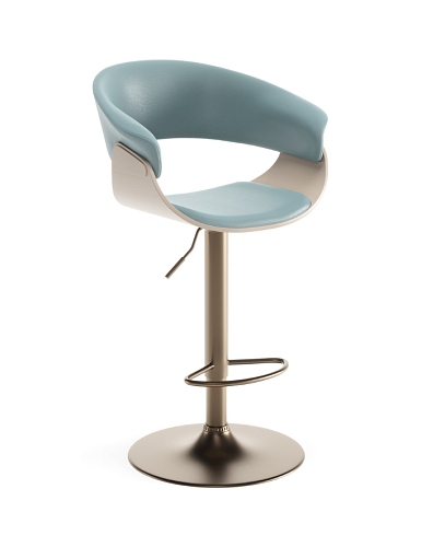 Joyce Handcrafted Swivel Stool