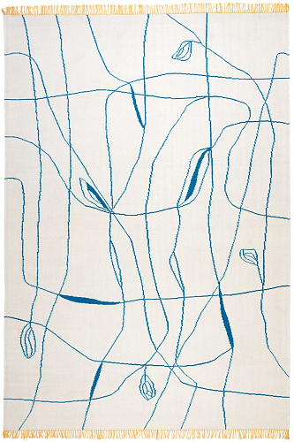 Ravie Jaune Designer Rug