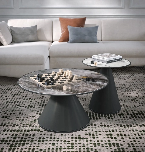 Iddu Round Coffee Table