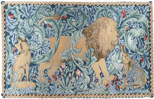 The Forest, Lion, W. Morris Tapestry
