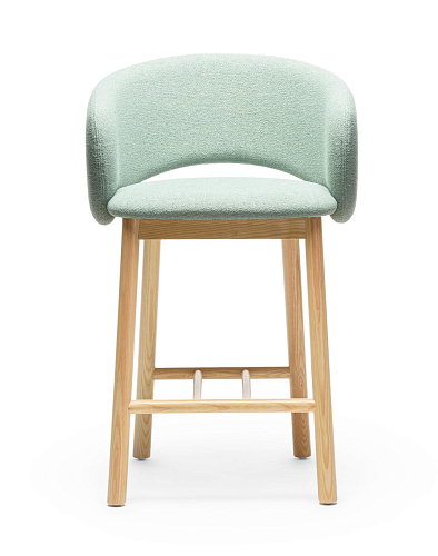 Bel Light Green Bar Stool