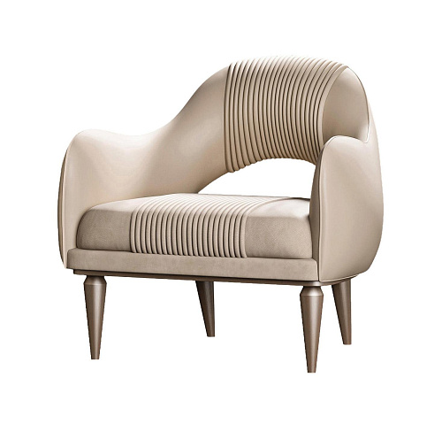 Exquisite Cream Luxury Armchair