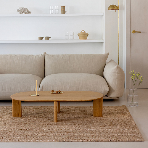 Craft Plait Natural Rug