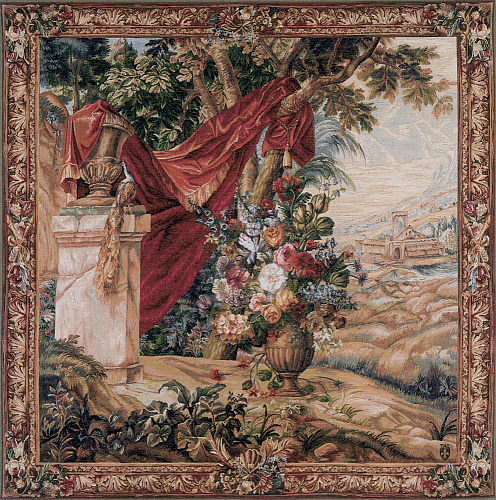 Bouquet with Drape Tapestry