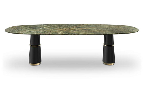 Marble Green Dining Table