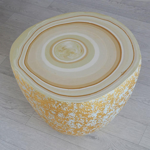 BonBon Beige Handcrafted Coffee Table