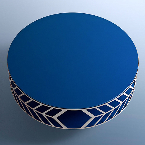Lok Blue Artisan Coffee Table