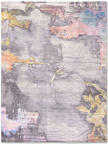 Pastel Sun Hand-Knotted Rug