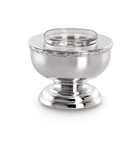 Personal Silver Caviar Server