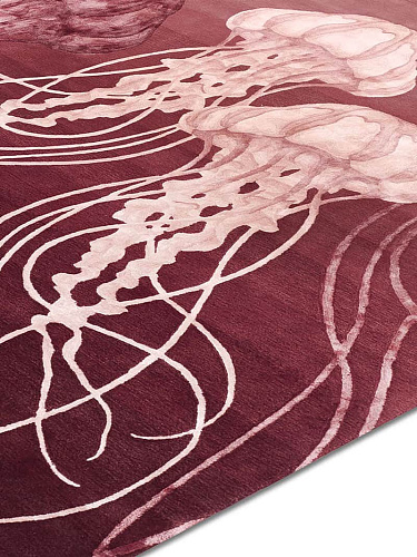Jellyfish Hand-Knotted Rug