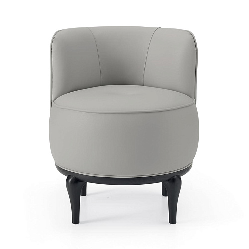 Artisan White Round Lounge Chair