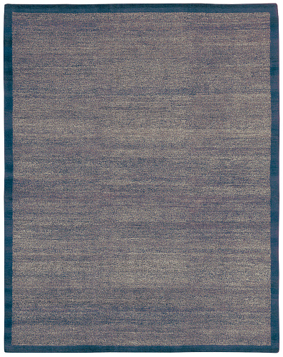Mauro Border Blue Rug