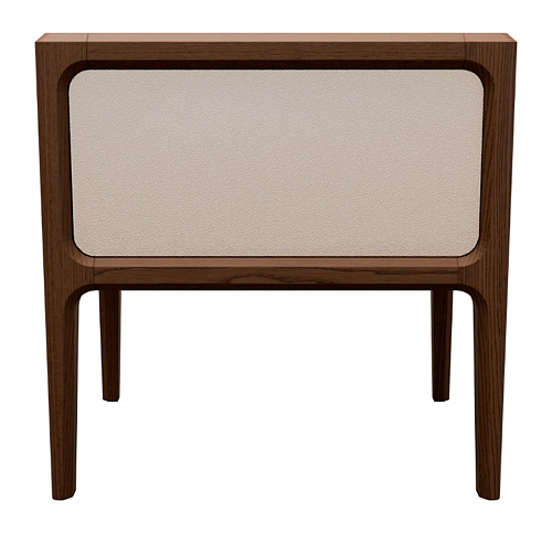Bellagio Ash Wood Bedside Table