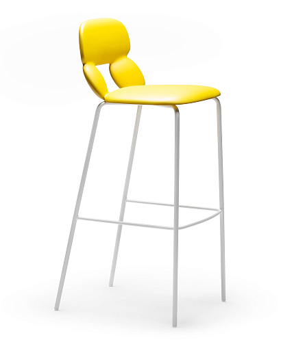 Nube Yellow Bar Stool