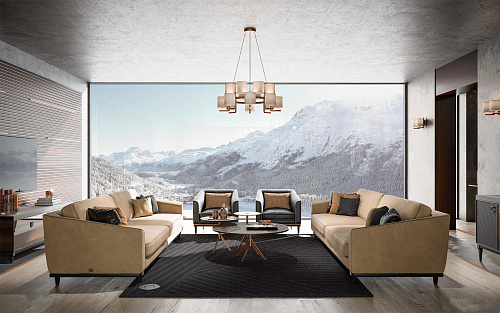Spacious Sofa Comfort