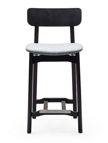 Cacao Wooden Bar Stool