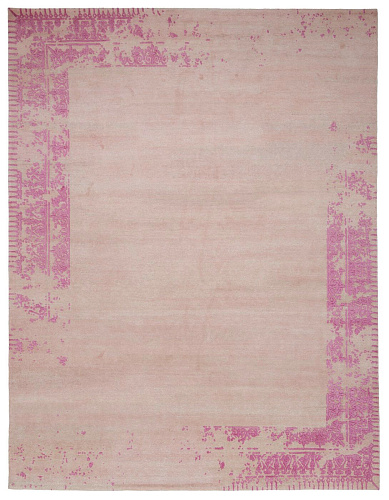 Ferrara Special Border Pink Rug