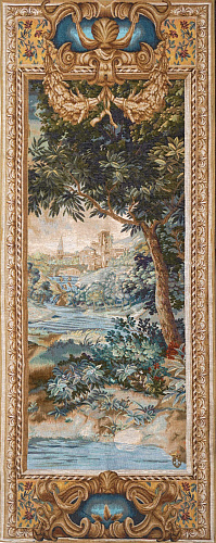 Door Cascade (Right Door) Tapestry