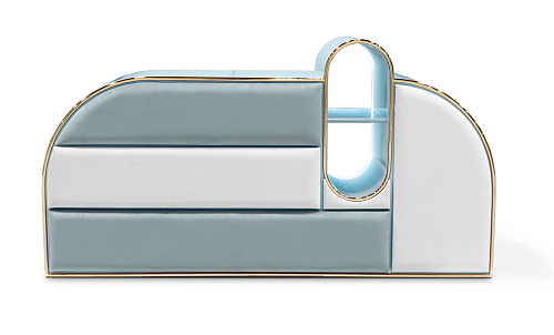 Candy Coated Triple Chest of Drawers