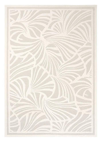 Japanese Fans Ivory Rug