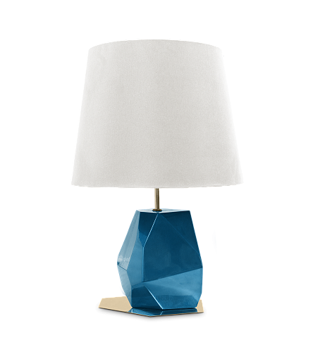 Essence Small Blue Table Lamp
